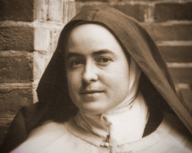 Céline Martin in religious life as Sister Geneviève of the Holy Face.